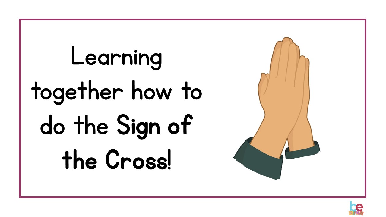 Printable Sign Of The Cross Worksheet