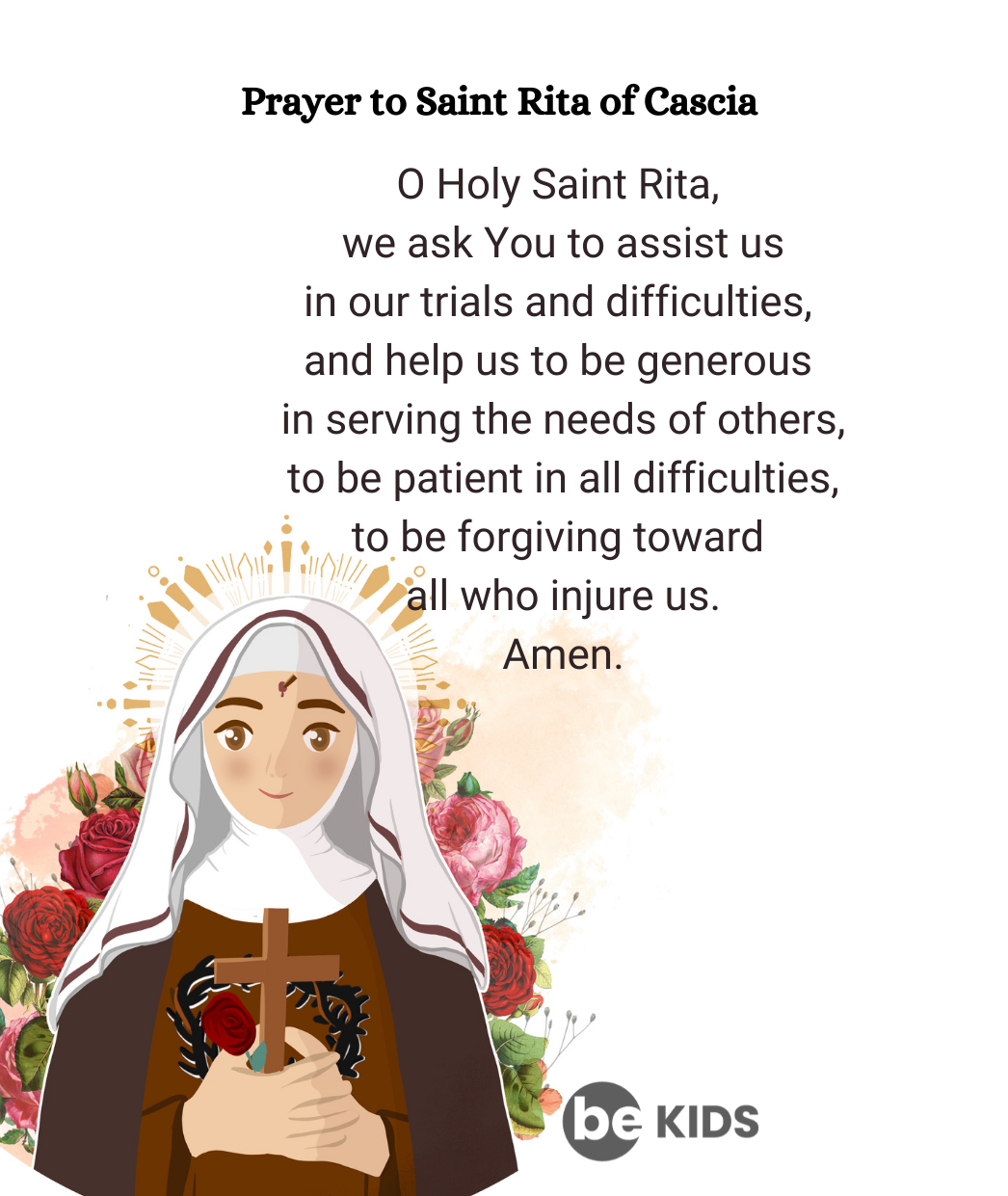 Saint Rita of Cascia - BeKids