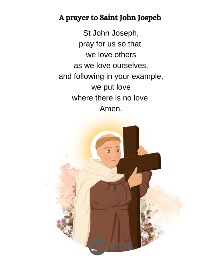 Saint John Joseph of the Cross - BeKids